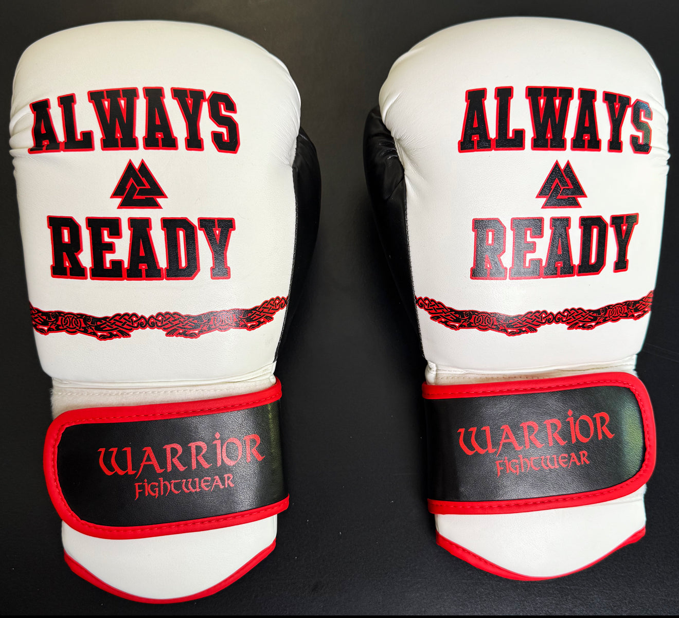 “Always Ready” Boxing Gloves